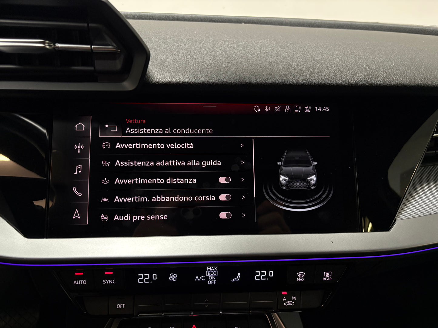 Audi A3 Sportback 35 TFSI Advanced 150CV